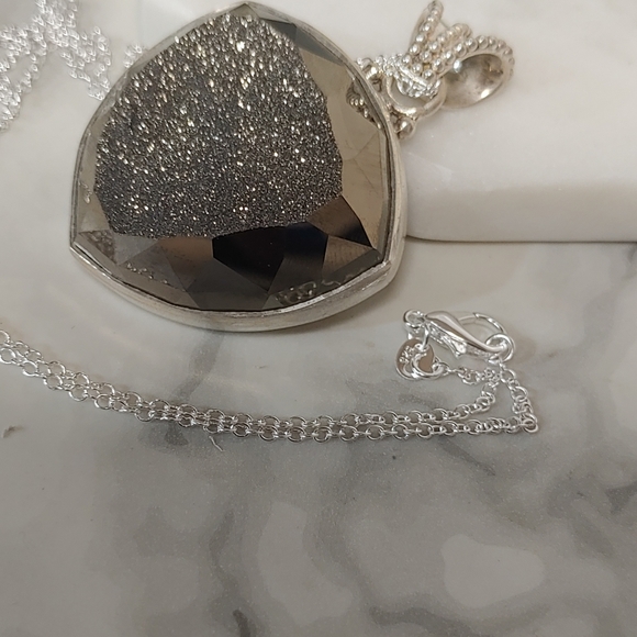 925 Drusy Colleen Lopez Necklace - Picture 8 of 8